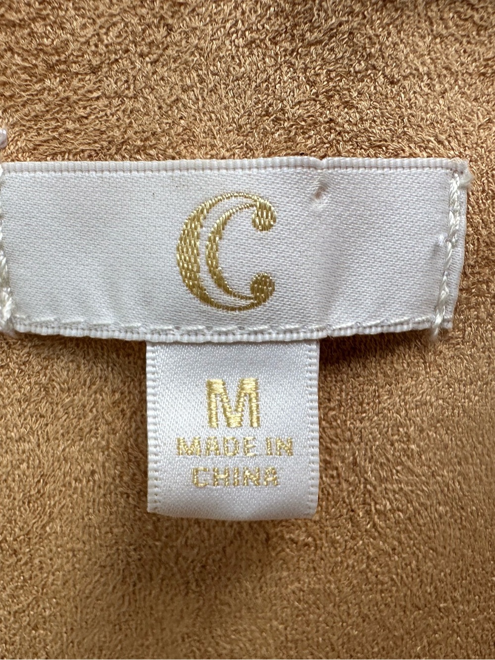 Gold “C” Brand Ultrasuede Spandex modified Dress - Picture 3 of 16